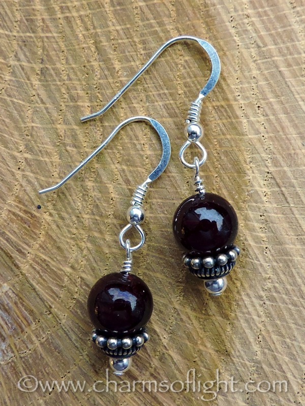 Garnet Earrings